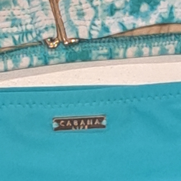 Cabana Life Turquoise Tile-Panel Tank Bikini - Picture 6 of 7
